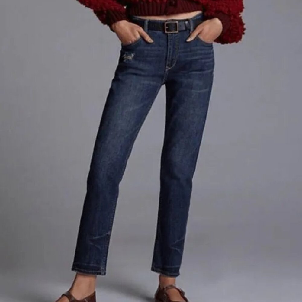 Anthropologie‎ Pilcro Heritage Distressed Boyfriend Jeans size 27P